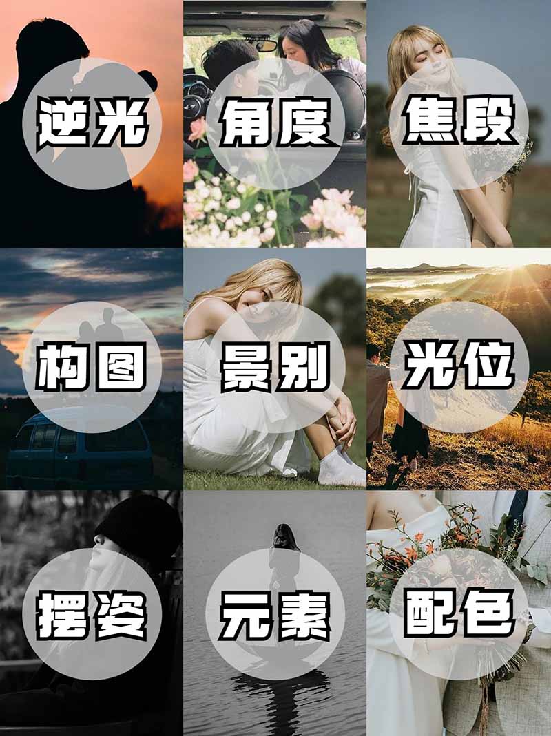 一次性掌握9种摄影技巧